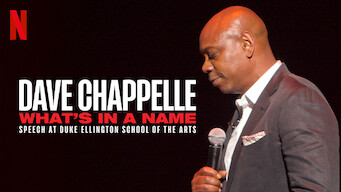 Dave Chappelle: What’s in a Name? (2022)